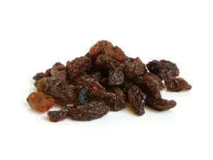 Brown raisins