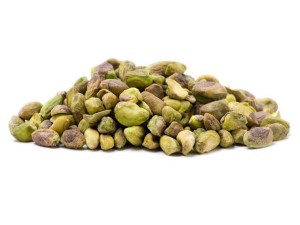 Pistachios open